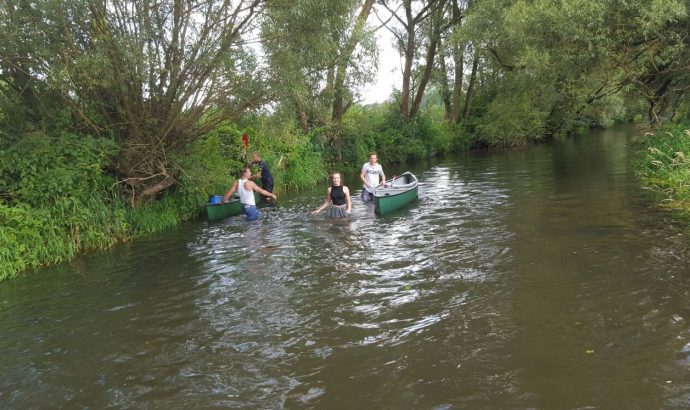 … zwischen Umzugskarton, schmierigen Händen & TV-Angeboten…