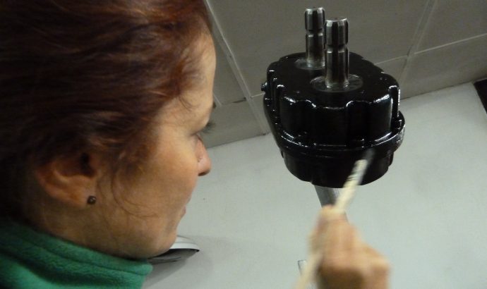 Wendegetriebe für Seilwinde